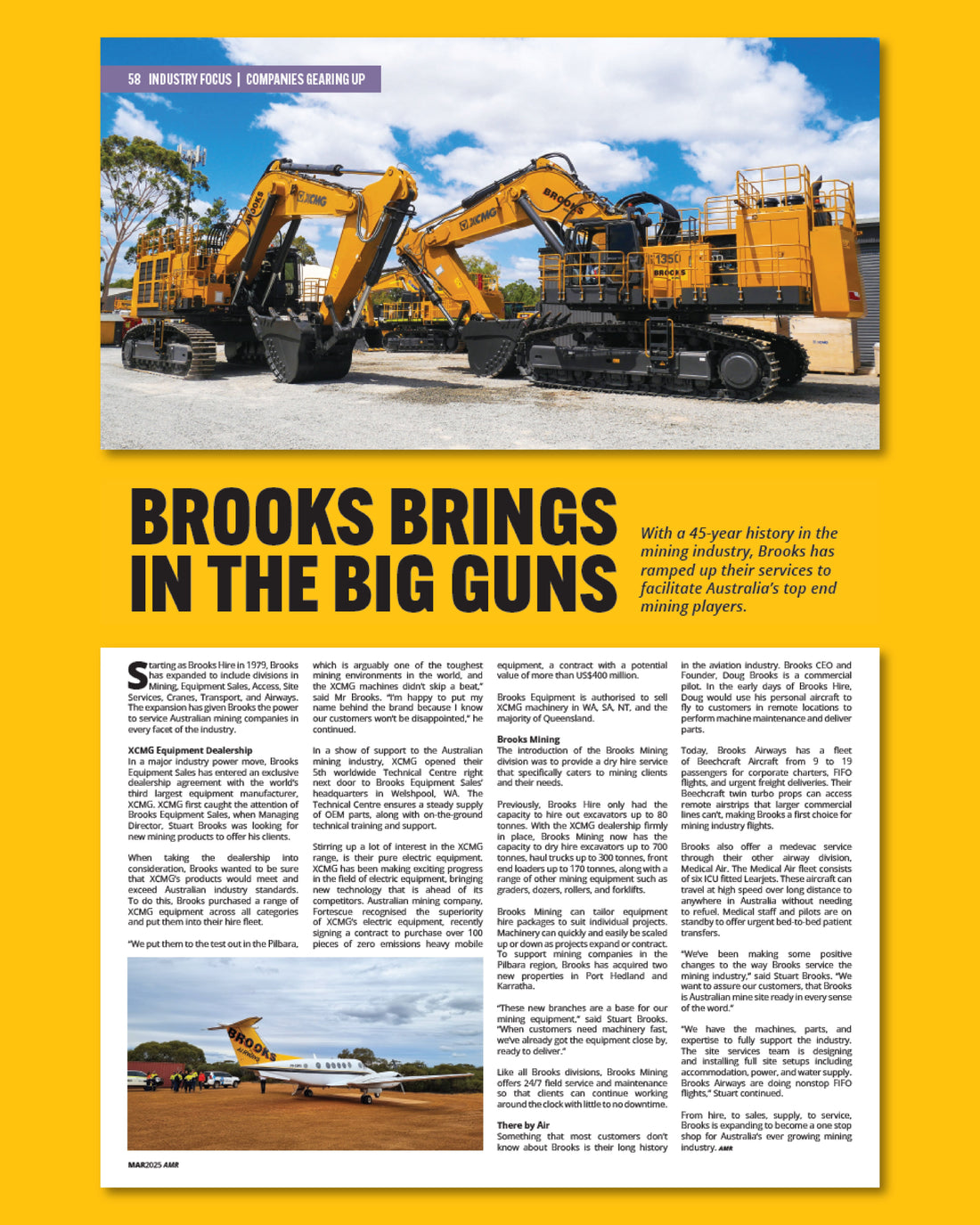 BROOKS BRINGS IN THE BIG GUNS!